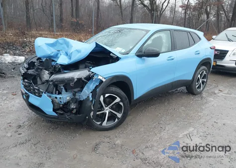 2024 Chevrolet Trax 1Rs from USA, damaged, VIN KL77LGE21RC151303